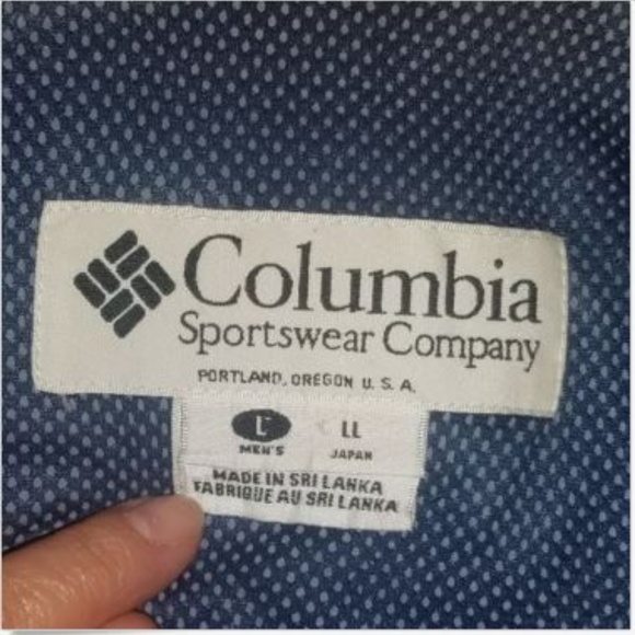 SOLD Columbia Windbreaker Jacket Packable Sz L - Picture 4 of 8